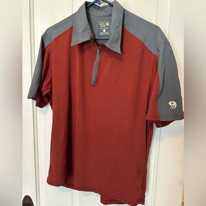 Mountain hardware - half zip
L
100% poly